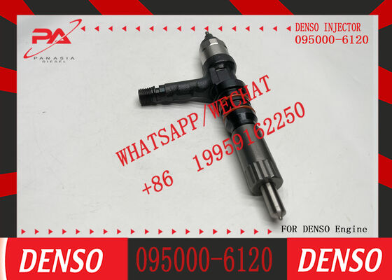 Made in China Diesel Fuel Common Rail Injector 095000-6120 for KOMATSU 6D140 6261-11-3100