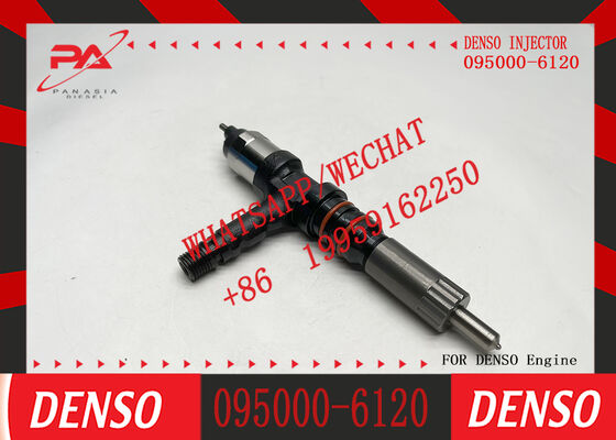 Made in China Diesel Fuel Common Rail Injector 095000-6120 for KOMATSU 6D140 6261-11-3100