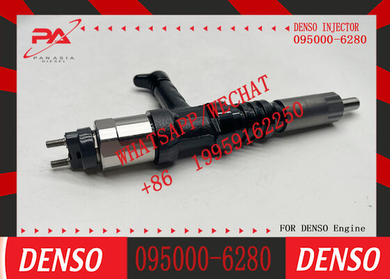 High Quality Excavator diesel Injector 095000-6280 6219-11-3100 for Komatsu Wheel Loader Truck 23.2d SAA6D170 WA900-3 Engine