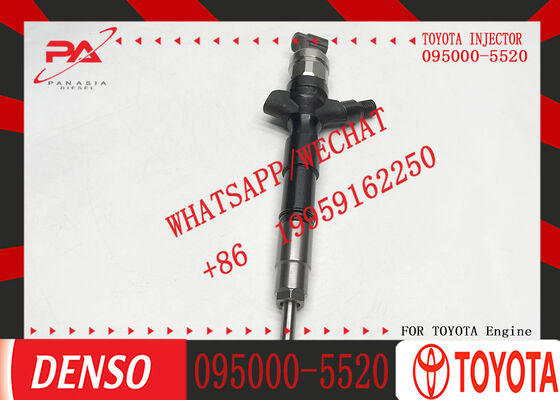High Quality New Common Rail Injector 23670-39276 23670-30100 095000-5520 for 1KD 2KD Diesel Nozzle Assembly