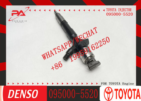 High Quality New Common Rail Injector 23670-39276 23670-30100 095000-5520 for 1KD 2KD Diesel Nozzle Assembly
