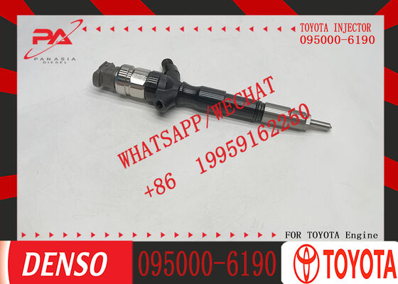 0950006190 CR Fuel Injector 23670-30100 095000-6190 for to Yo Ta 2.5d 1KDFTV 2KDFTV D4D Diesel Engine