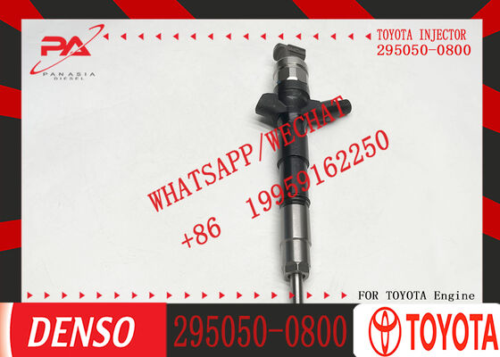 High Quality Diesel Fuel Injector 295050-0800 23670-39245 for TOYOTA Hiace Hi1-ux Engine 2.5D 2KD-FTV