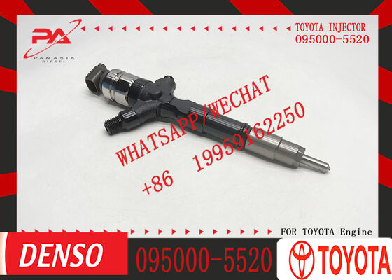 23670-39276 23670-39235 23670-30100 095000-5520 095000-5930 095000-6190 Fuel Injector for Denso Toyota Hilux Hiace 2KD 4WD D4D