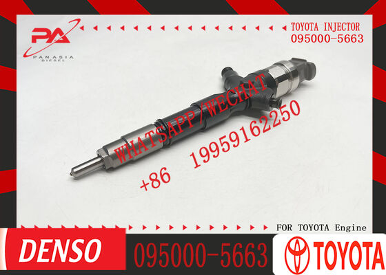 High Quality High-pressure Common Rail Injector 095000-5663 23670-30050 Is Suitable for 2KD-FTV Engines