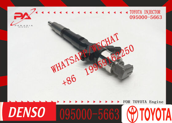 High Quality High-pressure Common Rail Injector 095000-5663 23670-30050 Is Suitable for 2KD-FTV Engines