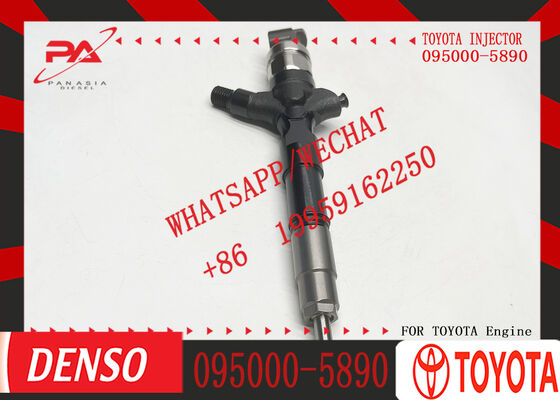 High Quality Diesel Fuel Injector Assembly Common Rail Injector 23670-39135 095000-5890 for To-yota Land-Cruiser Prado 1KD-FTV