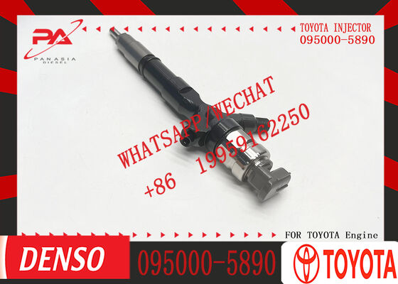 High Quality Diesel Fuel Injector Assembly Common Rail Injector 23670-39135 095000-5890 for To-yota Land-Cruiser Prado 1KD-FTV