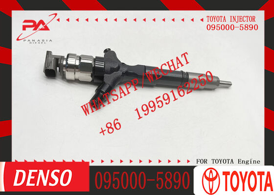 High Quality Diesel Fuel Injector Assembly Common Rail Injector 23670-39135 095000-5890 for To-yota Land-Cruiser Prado 1KD-FTV