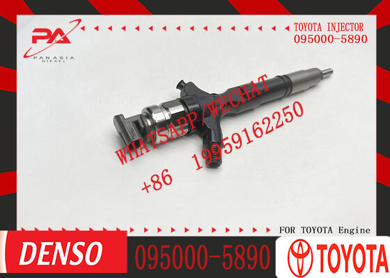 High Quality Diesel Fuel Injector Assembly Common Rail Injector 23670-39135 095000-5890 for To-yota Land-Cruiser Prado 1KD-FTV