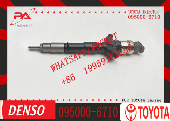 1KD Diesel Fuel Injector 23670-30290 095000-6710 for Toyota Dyna 1KD-FTV Engine Common Rail Injection Valves