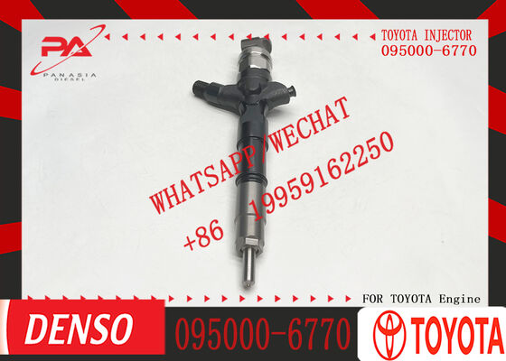 New Fuel Injectors Nozzle 095000-7040 095000-6770 23670-39145 23670-30150 for Toyota Hiace 2.5 D4D HILUX 2KD-FTV Engine