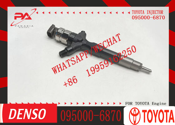 High Quality Diesel Fuel Injector Assembly Common Rail Injector 23670-39155 095000-6870 for To-yota Landcruiser 3.0 D 1KD-FTV