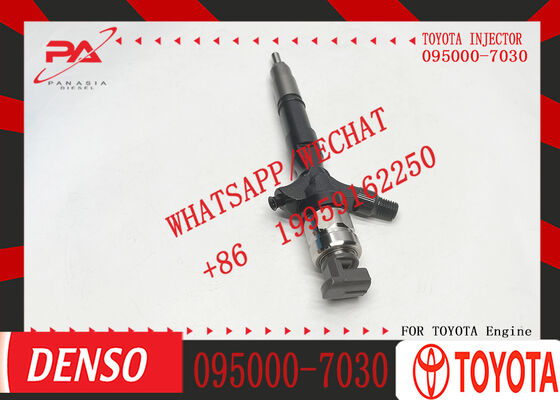 Common Rail Fuel Injector 095000-7030 23670-39185 Compatible with Toyotaa 1KD-FTV Engine