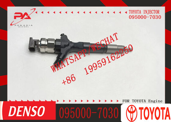 Common Rail Fuel Injector 095000-7030 23670-39185 Compatible with Toyotaa 1KD-FTV Engine