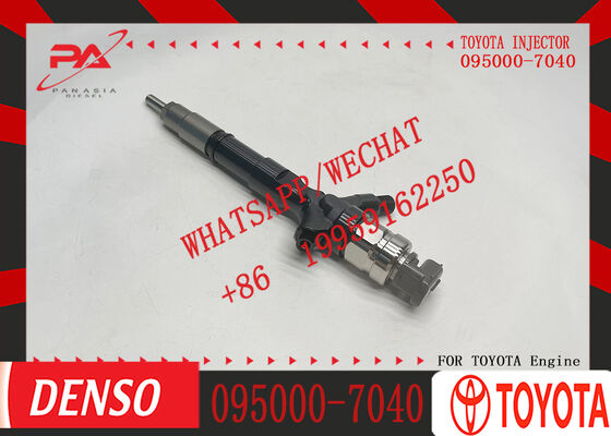New Fuel Injectors Nozzle 095000-7040 095000-6770 23670-39145 23670-30150 for Toyota Hiace 2.5 D4D HILUX 2KD-FTV Engine