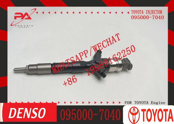 New Fuel Injectors Nozzle 095000-7040 095000-6770 23670-39145 23670-30150 for Toyota Hiace 2.5 D4D HILUX 2KD-FTV Engine