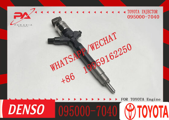 New Fuel Injectors Nozzle 095000-7040 095000-6770 23670-39145 23670-30150 for Toyota Hiace 2.5 D4D HILUX 2KD-FTV Engine
