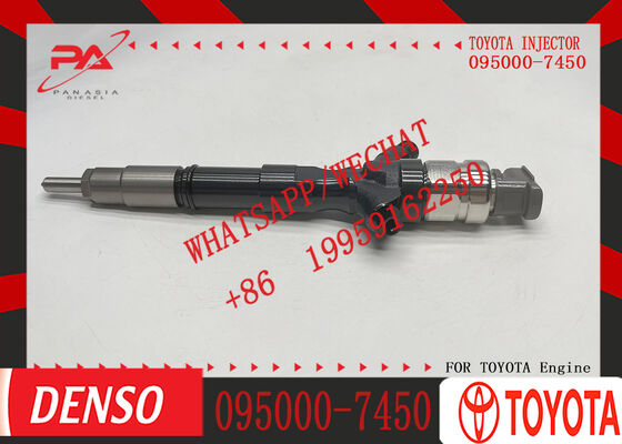 High Quality New Diesel Engine Fuel System Parts Common Rail Injector 23670-39225 095000-7450 for To-yota 2.5 2KD-FTV Engine