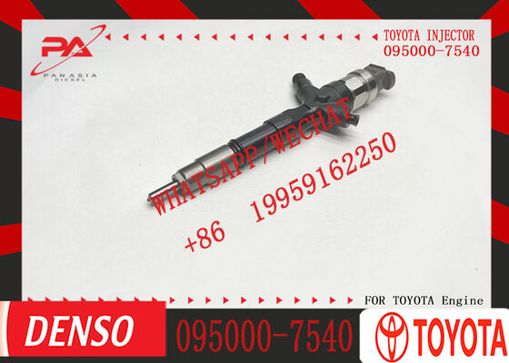 095000-7540 Common Rail Fuel Injector 23670-09330 23670-0L020 for Toyota Hilux 1KD-FTV/2KD-FTV Diesel Engine Injector