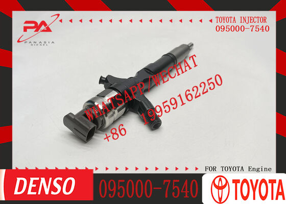 095000-7540 Common Rail Fuel Injector 23670-09330 23670-0L020 for Toyota Hilux 1KD-FTV/2KD-FTV Diesel Engine Injector