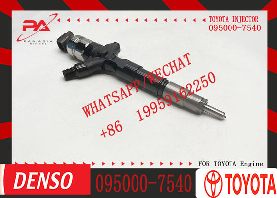 095000-7540 Common Rail Fuel Injector 23670-09330 23670-0L020 for Toyota Hilux 1KD-FTV/2KD-FTV Diesel Engine Injector