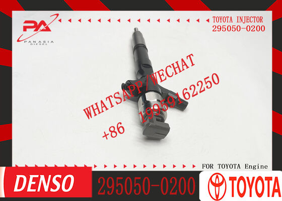 Genuine-Grade New Common Rail Diesel Fuel Injector 295050-0200 23670-30400 for Hino 145 engine