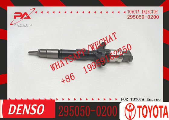 Genuine-Grade New Common Rail Diesel Fuel Injector 295050-0200 23670-30400 for Hino 145 engine