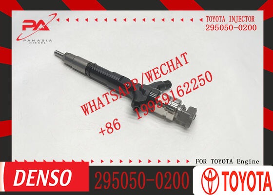 Genuine-Grade New Common Rail Diesel Fuel Injector 295050-0200 23670-30400 for Hino 145 engine