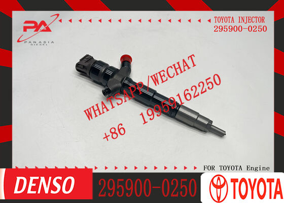 Common Rail Piezo Injector 23670-30440,23670-39435,295900-0250,095000-9690 for Hilux 1KD