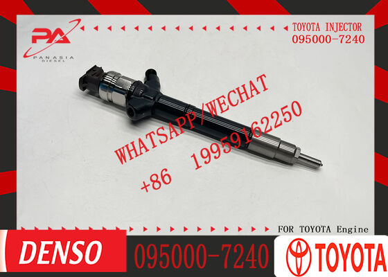 High Quality Common Rail Injector 23670-0R160 23670-0R010 095000-7240 095000-7600 Diesel Fuel Injector Nozzle for Toyota 2AD-FTV