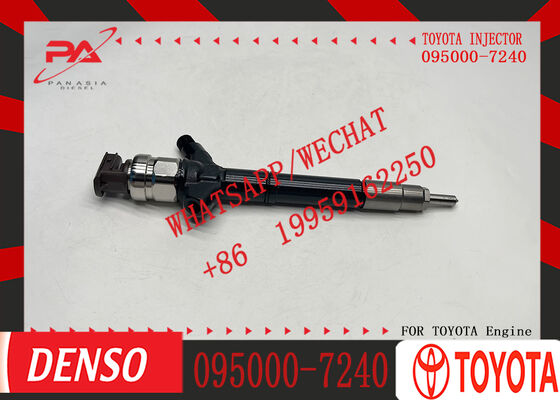 High Quality Common Rail Injector 23670-0R160 23670-0R010 095000-7240 095000-7600 Diesel Fuel Injector Nozzle for Toyota 2AD-FTV