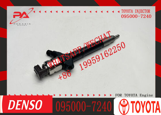High Quality Common Rail Injector 23670-0R160 23670-0R010 095000-7240 095000-7600 Diesel Fuel Injector Nozzle for Toyota 2AD-FTV