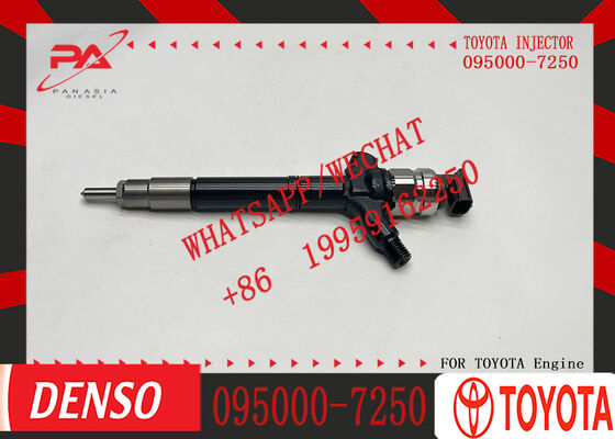 095000-6900 23670-09200 095000-7250 Diesel Fuel Injector Assembly for Toyota Avensis 2AD-FTV Diesel Engine