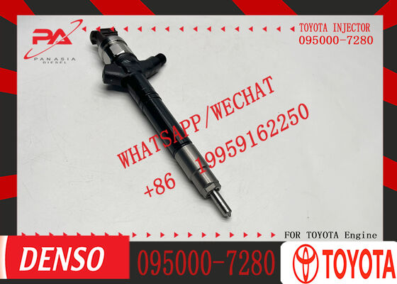 High Quality Common Rail Injector 095000-7280 095000-7630 095000-7631 095000-7640 for 1VD Diesel Nozzle Assembly Auto Parts