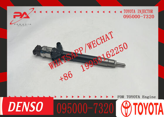 High Quality Common Rail Fuel Injector 095000-7320 23670-0R130 for Toyota Hiace Hilux 1KD-FTV Engine