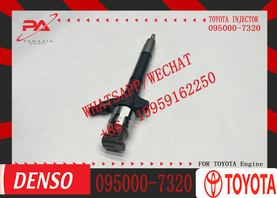 High Quality Common Rail Fuel Injector 095000-7320 23670-0R130 for Toyota Hiace Hilux 1KD-FTV Engine