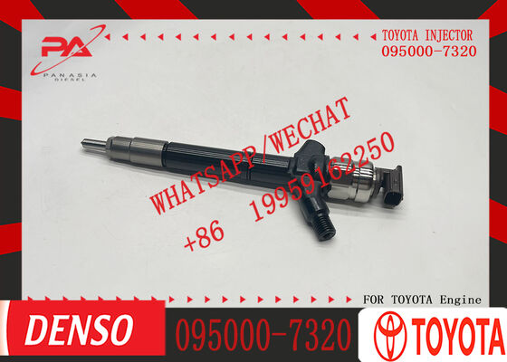 High Quality Common Rail Fuel Injector 095000-7320 23670-0R130 for Toyota Hiace Hilux 1KD-FTV Engine