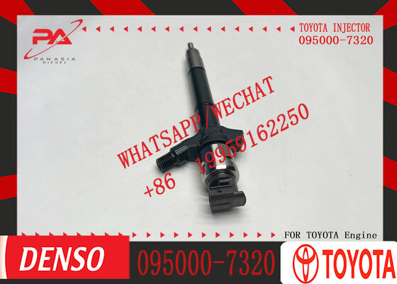 High Quality Common Rail Fuel Injector 095000-7320 23670-0R130 for Toyota Hiace Hilux 1KD-FTV Engine