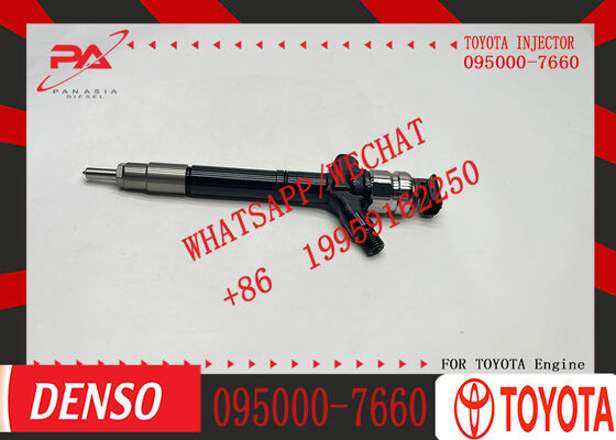 High Performance Fuel Injector 095000-7660 Common Rail Injector 23670-0R190 for TOYOTA
