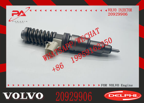 100%Original BEBE4D14101 Common Rail Injectors VOE20929906 20929906 BEBE4D14101 D12 D16 Excavator diesel Fuel Injectors