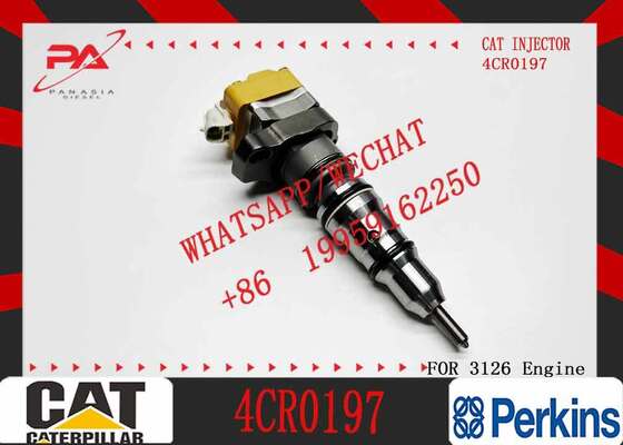 New Diesel Engine Injector 1OR-1267 188-1320 10R-9237 173-9379 10R-0781 4CR0197 156-8895 for C-aterpillar C3126 Common Rail Steel