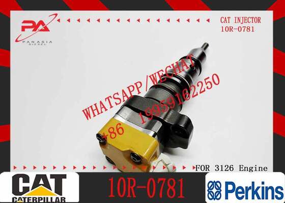 2225966 10R0781 High Quality Excavator Parts Diesel Fuel Injector 222-5966 10R-0781 for Cat C-aterpillar Engine 3126 3126B 3126E