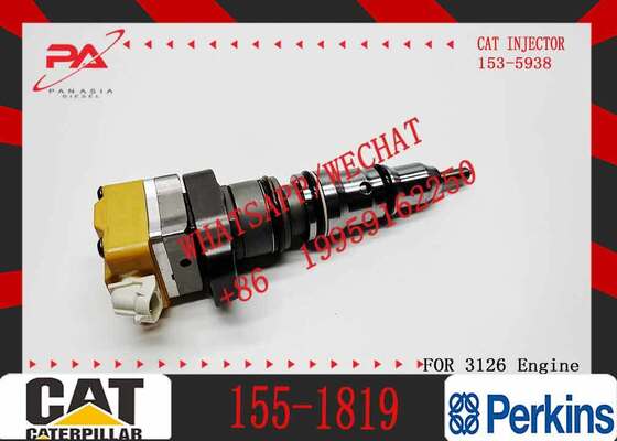 New 3126 Diesel Engine Fuel Injector 222-5972 173-4059 155-1819 155-8723 2C0273 for Excavator Parts Condition New