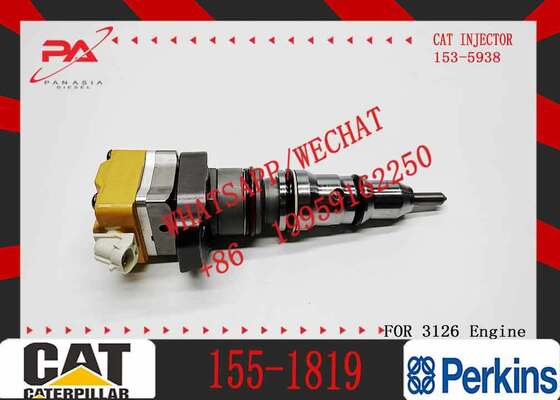 New 3126 Diesel Engine Fuel Injector 222-5972 173-4059 155-1819 155-8723 2C0273 for Excavator Parts Condition New