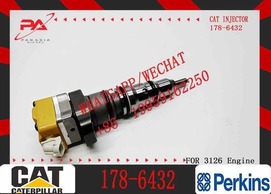 Diesel Fuel Injector for 3216 Excavator 3126E 3126B Common Rail Injector 178-6432 10R-9348 188-1320 10R-9237
