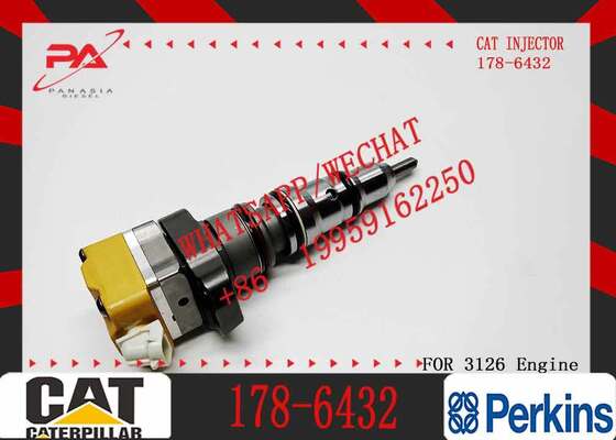 Diesel Fuel Injector for 3216 Excavator 3126E 3126B Common Rail Injector 178-6432 10R-9348 188-1320 10R-9237
