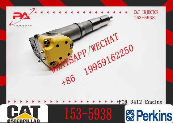 New 174-7526 174-7528 179-6020 153-5938 Common Rail Injector for 3412 Excavator 3412E/5110B Diesel Fuel Injecto Condition New