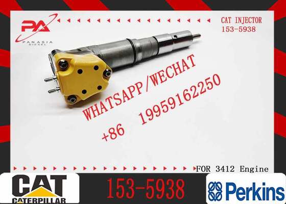 New 174-7526 174-7528 179-6020 153-5938 Common Rail Injector for 3412 Excavator 3412E/5110B Diesel Fuel Injecto Condition New