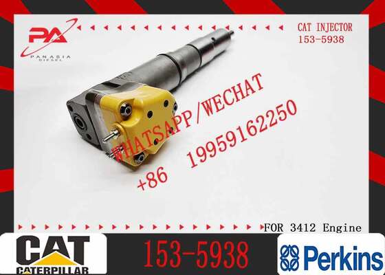 New 174-7526 174-7528 179-6020 153-5938 Common Rail Injector for 3412 Excavator 3412E/5110B Diesel Fuel Injecto Condition New